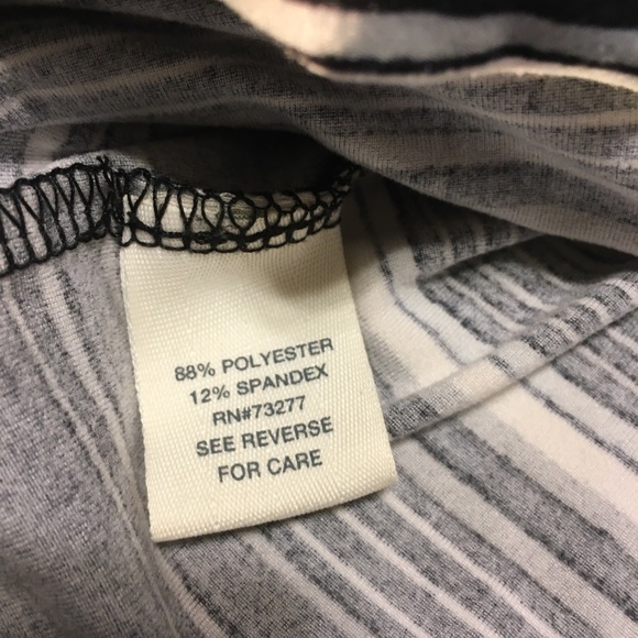 Soft And Super Flattering Striped Knit Dress!! - Picture 3 of 4